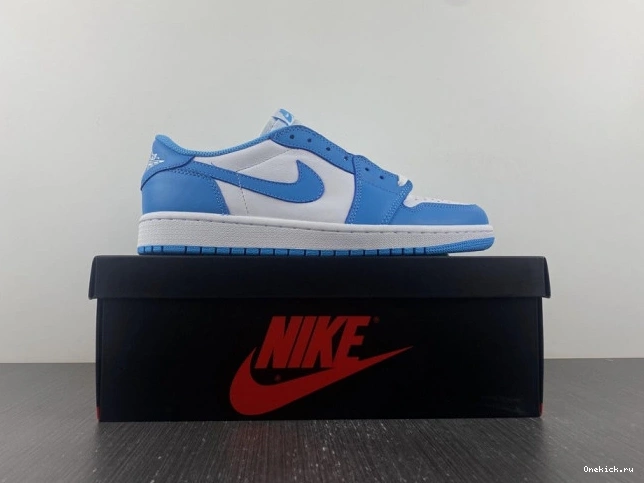 One Kick Low x UNC 1 Jordan SB Nike CJ7891-401 Air 0803